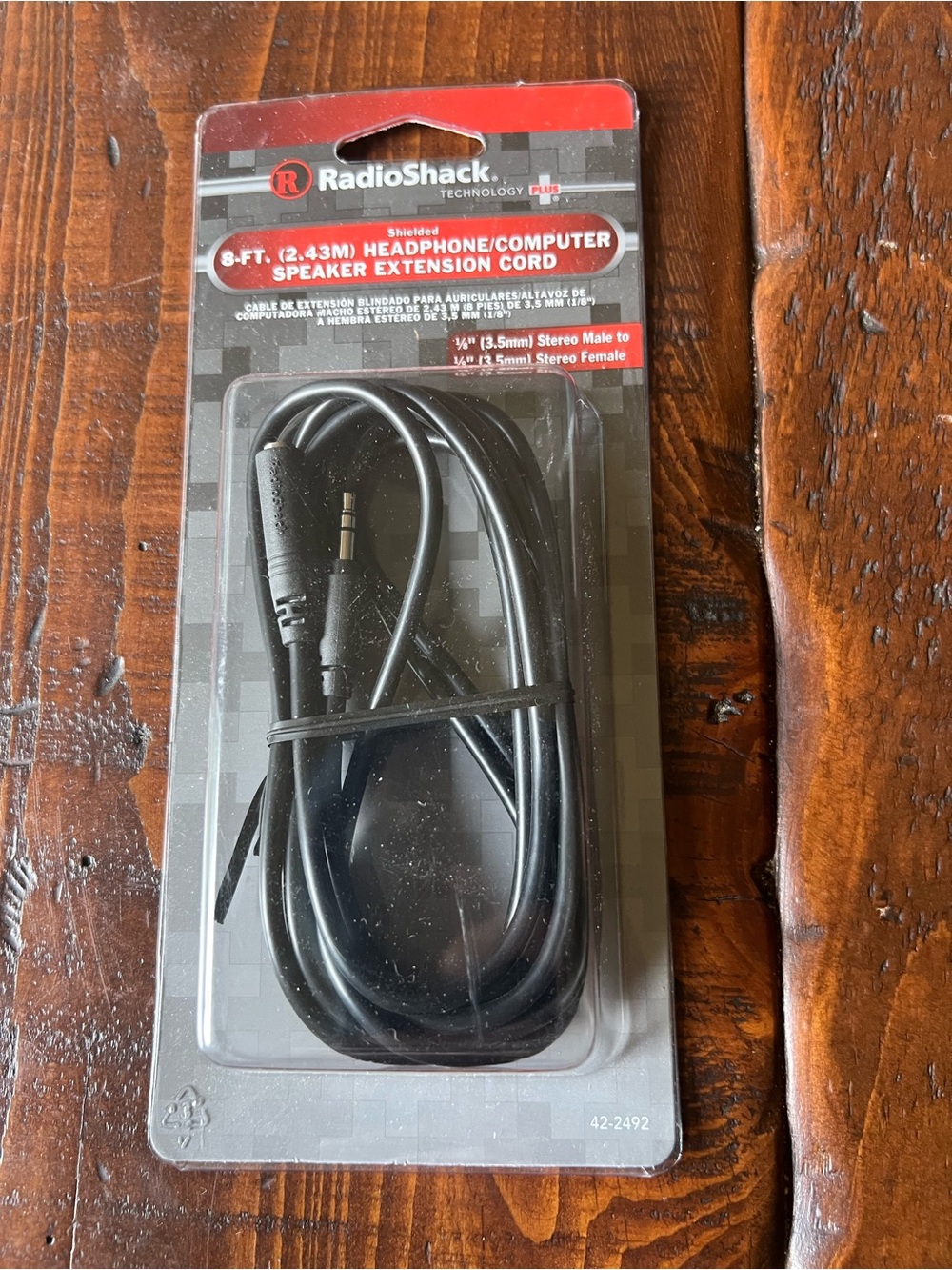RadioShack headphone computer speaker extension cord New